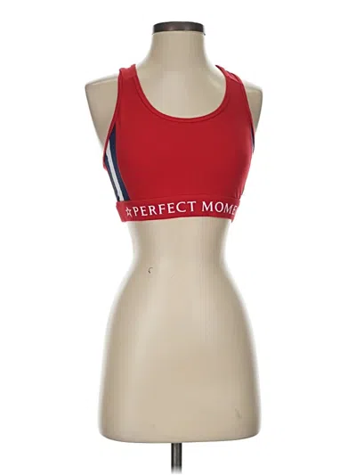 Pre-owned Unbranded Sports Bra In Red