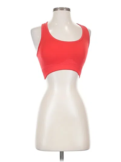 Pre-owned Unbranded Sports Bra In Red