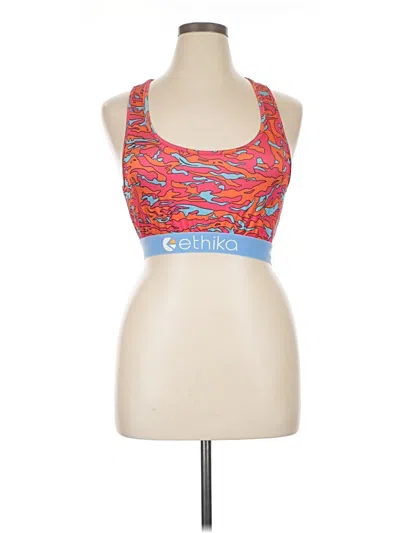 Pre-owned Unbranded Sports Bra In Red