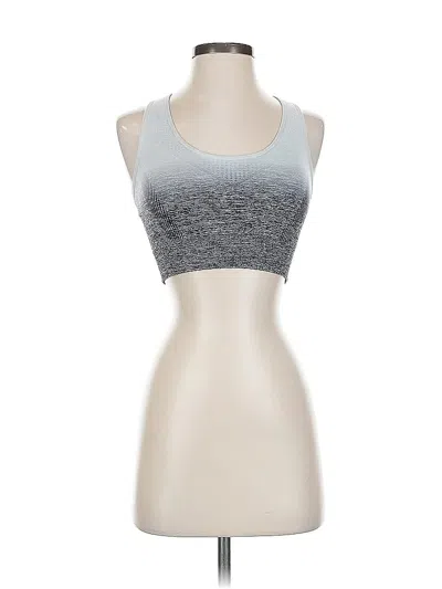 Pre-owned Unbranded Sports Bra In Silver