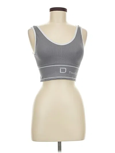 Pre-owned Unbranded Sports Bra In Silver