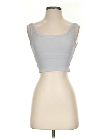 Pre-owned Unbranded Sports Bra In Silver