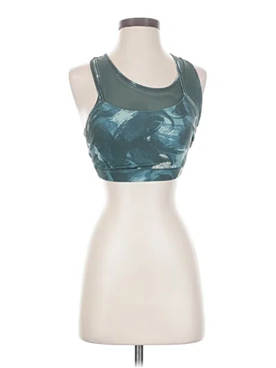 Pre-owned Unbranded Sports Bra In Teal