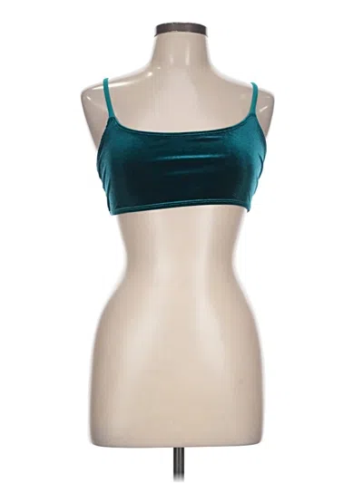 Pre-owned Unbranded Sports Bra In Teal