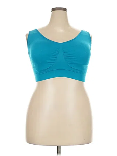 Pre-owned Unbranded Sports Bra In Teal