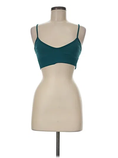 Pre-owned Unbranded Sports Bra In Teal