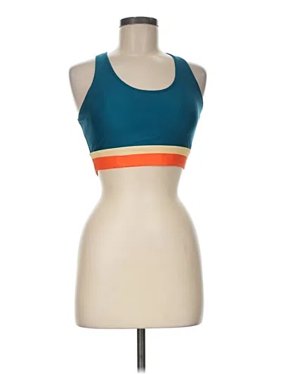 Pre-owned Unbranded Sports Bra In Teal