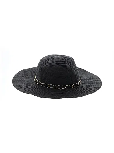 Pre-owned Unbranded Sun Hat In Black