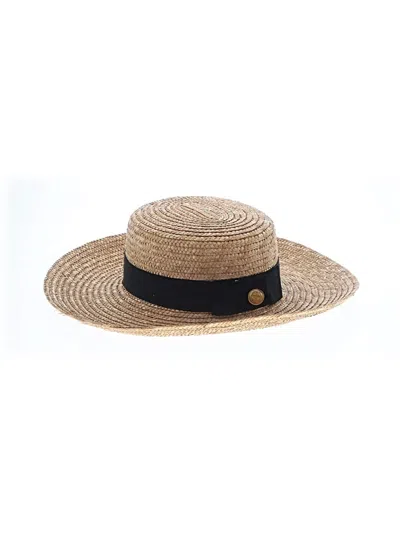 Pre-owned Unbranded Sun Hat In Brown