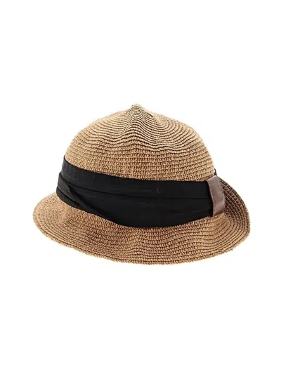 Pre-owned Unbranded Sun Hat In Brown