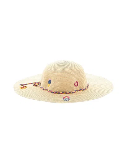 Pre-owned Unbranded Sun Hat In Ivory