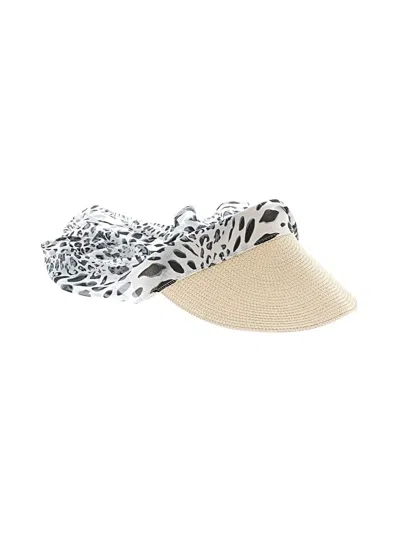 Pre-owned Unbranded Sun Hat In Ivory