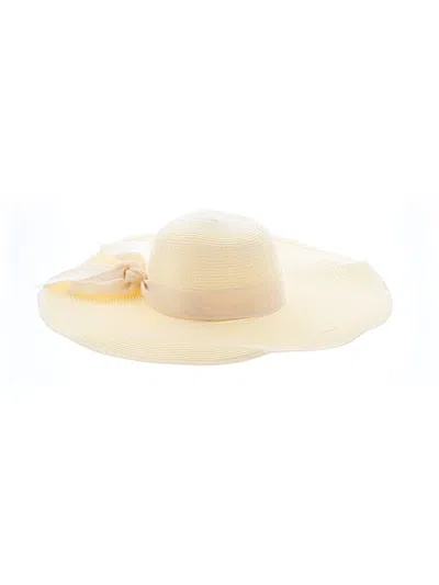 Pre-owned Unbranded Sun Hat In Ivory