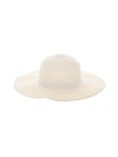 Pre-owned Unbranded Sun Hat In Ivory
