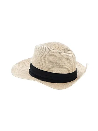 Pre-owned Unbranded Sun Hat In Ivory