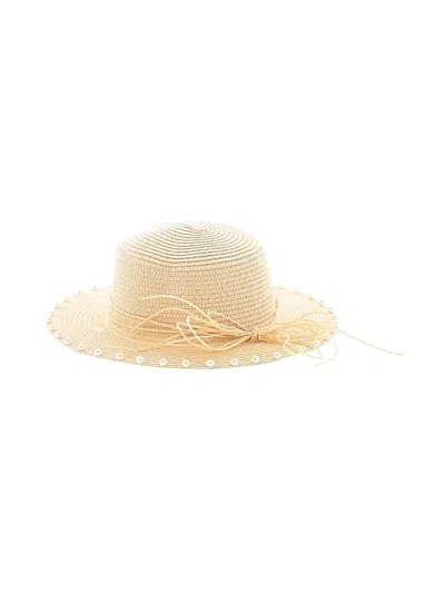 Pre-owned Unbranded Sun Hat In Ivory