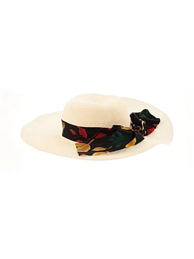 Pre-owned Unbranded Sun Hat In Ivory