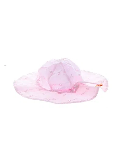 Pre-owned Unbranded Kids' Sun Hat In Pink