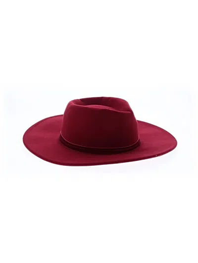 Pre-owned Unbranded Sun Hat In Red