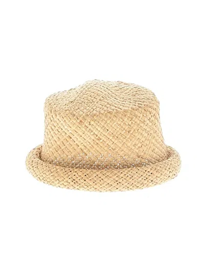 Pre-owned Unbranded Sun Hat In Tan