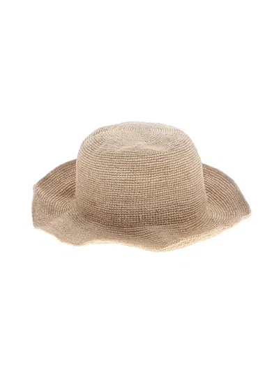 Pre-owned Unbranded Sun Hat In Tan