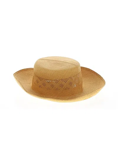 Pre-owned Unbranded Sun Hat In Tan