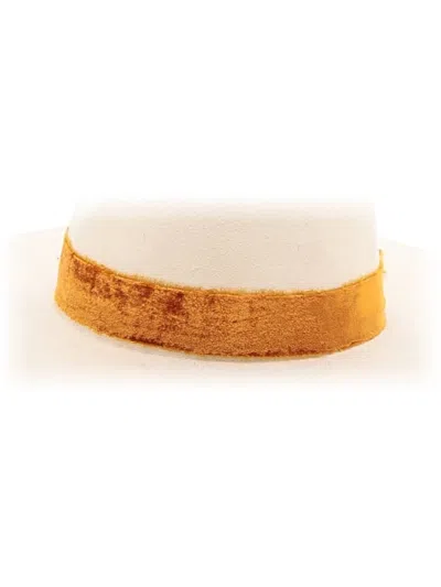 Pre-owned Unbranded Sun Hat In Yellow
