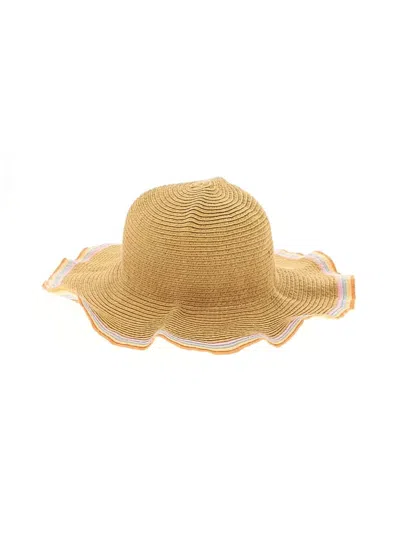 Pre-owned Unbranded Sun Hat In Yellow