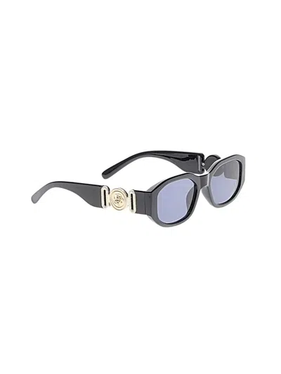 Pre-owned Unbranded Sunglasses In Black