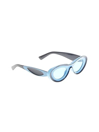 Pre-owned Unbranded Sunglasses In Blue