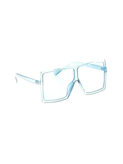 Pre-owned Unbranded Sunglasses In Blue