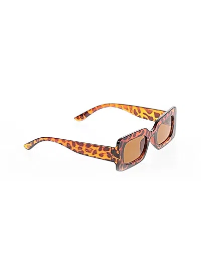 Pre-owned Unbranded Sunglasses In Brown