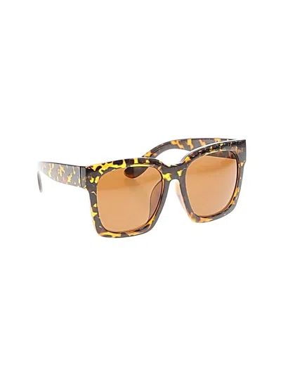 Pre-owned Unbranded Sunglasses In Brown
