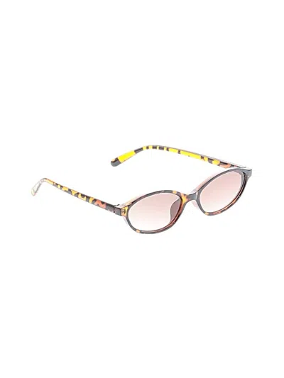 Pre-owned Unbranded Sunglasses In Brown