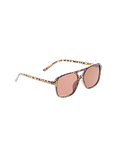 Pre-owned Unbranded Sunglasses In Brown