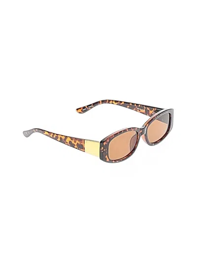 Pre-owned Unbranded Sunglasses In Brown