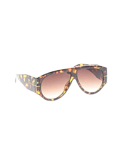 Pre-owned Unbranded Sunglasses In Brown