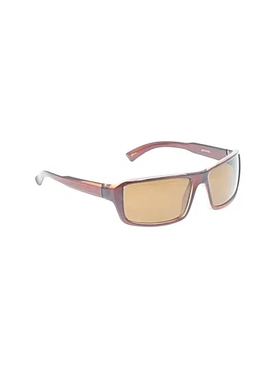 Pre-owned Unbranded Sunglasses In Burgundy