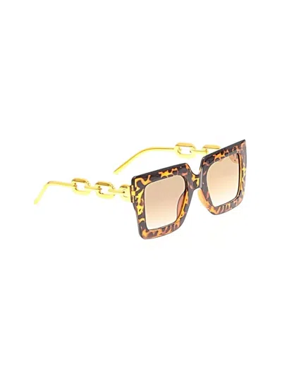 Pre-owned Unbranded Sunglasses In Gold