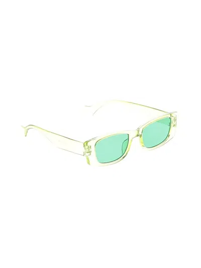 Pre-owned Unbranded Sunglasses In Green