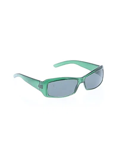 Pre-owned Unbranded Sunglasses In Green