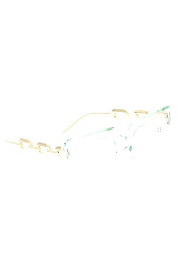 Pre-owned Unbranded Sunglasses In Green