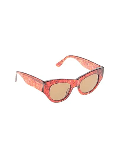 Pre-owned Unbranded Sunglasses In Orange