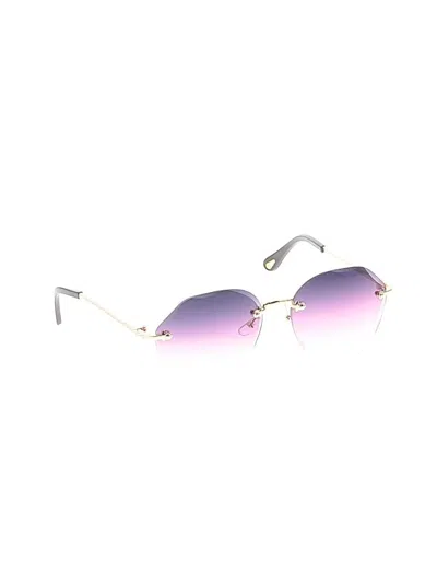 Pre-owned Unbranded Sunglasses In Purple