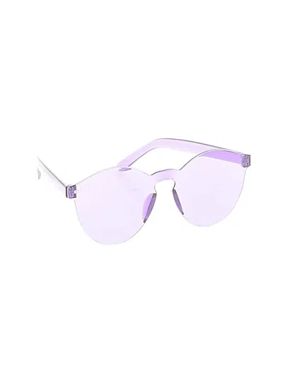 Pre-owned Unbranded Sunglasses In Purple