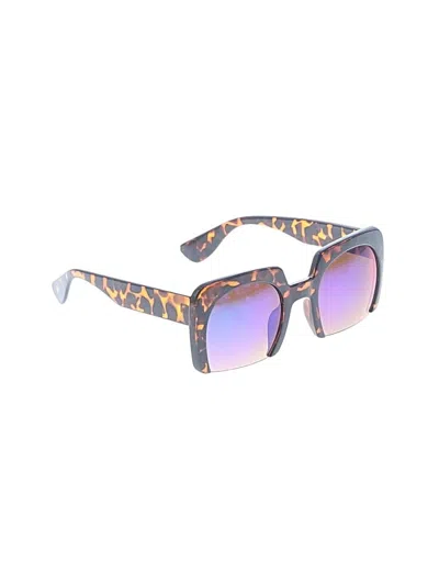 Pre-owned Unbranded Sunglasses In Tan