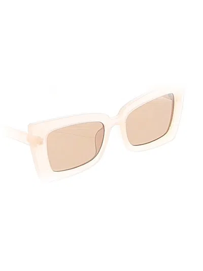 Pre-owned Unbranded Sunglasses In Tan