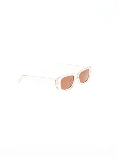 Pre-owned Unbranded Sunglasses In Tan