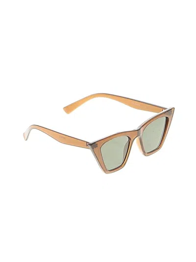 Pre-owned Unbranded Sunglasses In Tan