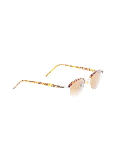 Pre-owned Unbranded Sunglasses In Tan